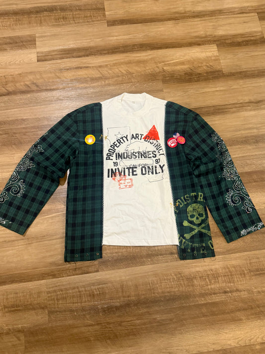 Green InviteOnly Flannel