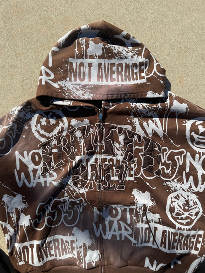 “Not Average” Zip UP