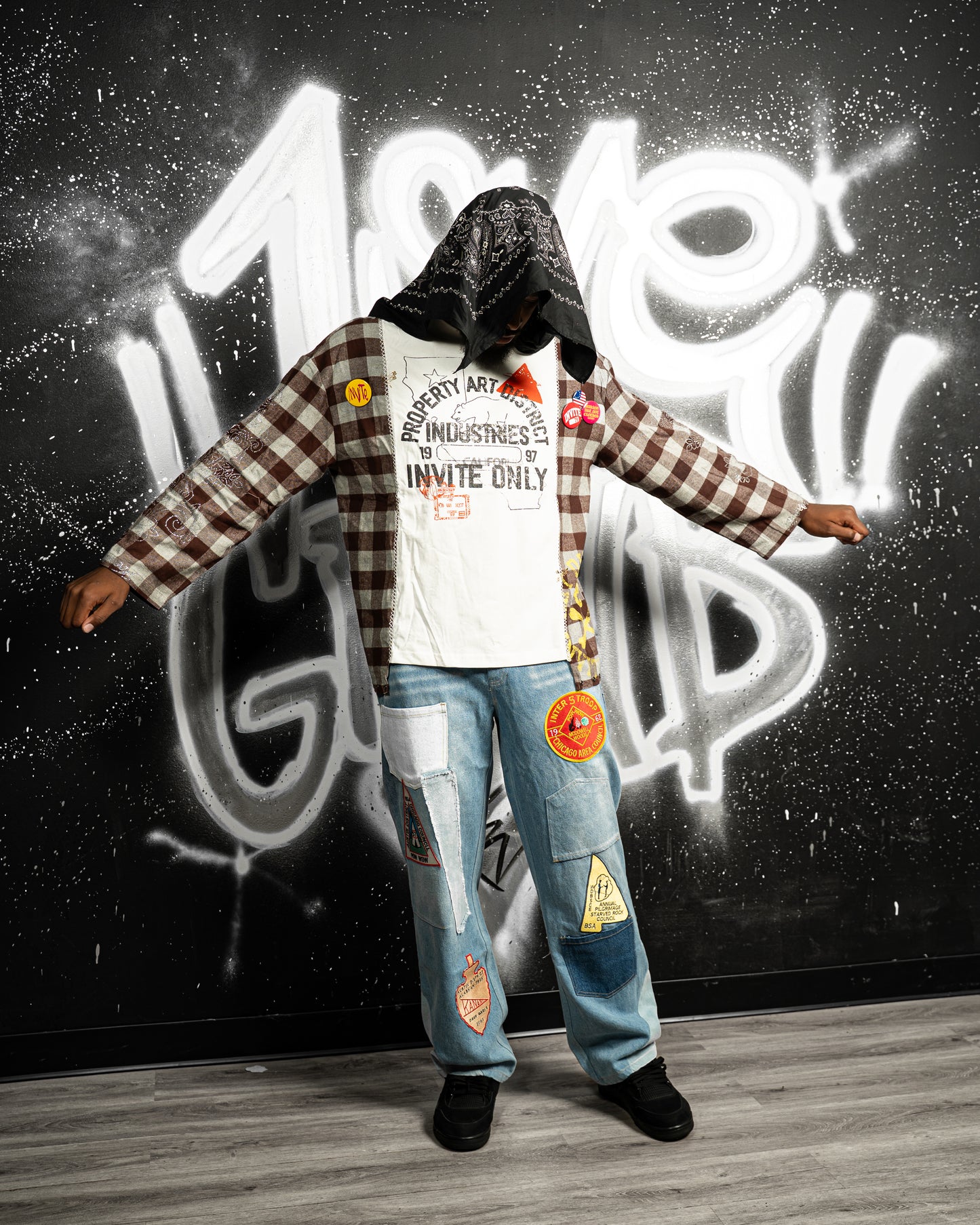 Brown Invite Only Flannel