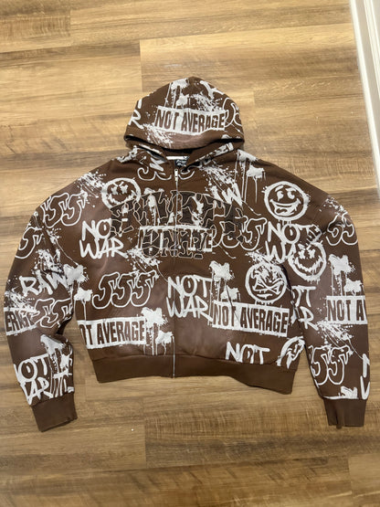 “Not Average” Zip UP